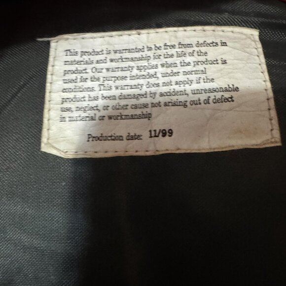 Vintage Eddie Bauer EBTEK Red Black Backpack Daypack Outdoor Hiking Travel 1999 - Picture 9 of 9